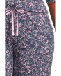 Short Sleeve Notch Collar and Pant PJ Set