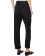 Billy Crop Covered Button Fly in Dark Dawn Distressed