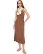 Matilda Square Neck Flare Midi Dress