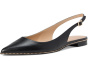 Claire Leather Skimmer