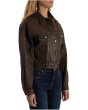 Emrie - Coated Long Sleeve Denim Jacket