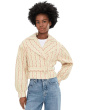 Cropped Belted Trench Coat