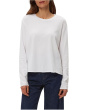 Aiko Crew Neck Rolled Edge Tee