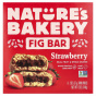 Natures Bakery, Инжирный батончик, клубника, 6 двойных пакетиков по 57 г (2 унции)