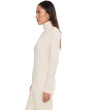 Coverstitch Turtleneck Drapey Rayon Rib