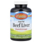 Carlson, Говяжья печень травяного откорма, 180 капсул
