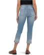 Petite Amy Crop Straigh Leg Roll Up