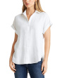 Petite Linen Short Sleeve Shirt