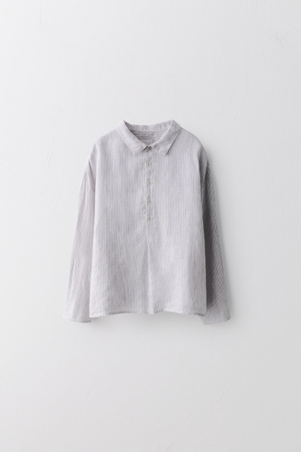 Zara 2-5 ЛЕТ/ РУБАШКА В ПОЛОСКУ ИЗ 100% ЛЬНА - ОГРАНИЧЕННАЯ СЕРИЯ 502202517-104-24