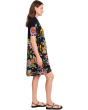 The Janie Favorite Polo Swing Dress- Orlaya Black
