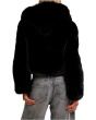 Louder Please Hooded Faux Fur Jacket