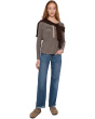 Long Sleeve Slim Shirttail Henley