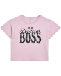 UA The Real Boss Short Sleeve Tee (Little Kids)