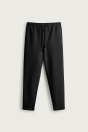 Zara СПОРТИВНЫЕ ШТАНЫ EASY CARE черного цвета