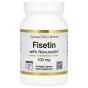 California Gold Nutrition, Fisetin with Novusetin, физетин, 100 мг, 90 растительных капсул
