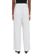 Slubby Organic Cotton Linen Straight Full Length Pants