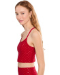 Softshine Slim Racerback Cropped Tank