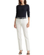 Cotton-Blend Long-Sleeve Top