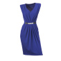 Designer-Kleid, royalblau