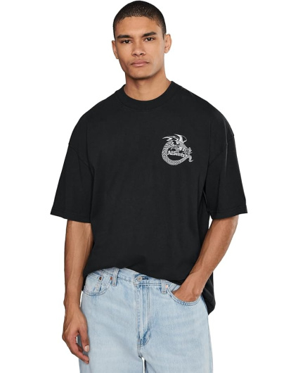 AllSaints Мужская футболка Terra с коротким рукавом Crew