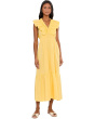Ruffle Front Maxi Dress