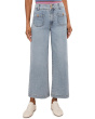 Meg High-Rise Patch Pockets Wide Leg