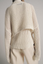 Zara КОРОТКИЙ ВЯЗАНЫЙ СВИТЕР СО СТОЯЧИМ ВОРОТНИКОМ 529953315-959-2