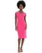 Cap Sleeve V-Neck Dress