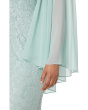 Plus Size Long Lace Capelet