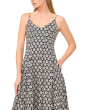 Spaghetti Strap A-line Maxi Dress