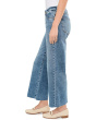 Meg High Rise Fab Ab Wide Leg Raw Hem