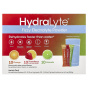 Hydralyte, шипучий электролитный порошок, ассорти вкусов, апельсин, клубничный лимонад и лаймад, 30 отдельных пакетиков, 200 г (6,9 унции)