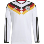 ADIDAS Мужская майка Германия DFB ЧМ-2026 Домашняя копия майка с длинным рукавом