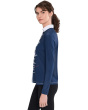 Sunsense Positive-Negative Split Tone Long Sleeve Top