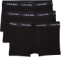 Men's Boxer Shorts Low Rise Trunks Underwear Pack of 3