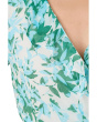Ruffle Wrap Midi Dress