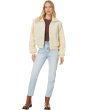 Faux Fur Sweater Bomber Jacket