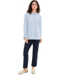 Organic Cotton Poplin Classic Collar Long Shirt