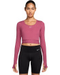 Pro Dri-FIT Cropped Long-Sleeve Top