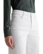Saige Mid-Rise Wide Leg Jeans in Gallery White