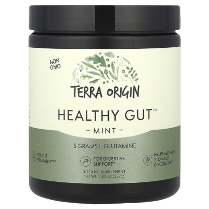 Terra Origin, Healthy Gut™, мята, 222 г (7,83 унции)