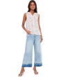 Sleeveless Pintuck Blouse