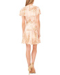 Ruffle Yoke Waist Tie Dress