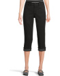 Marilyn Crop Cuff Jeans In Black