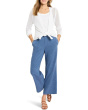 Petite 28" Rumba Linen Rope Belt Pants