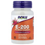 NOW Foods, E-200 со смешанными токоферолами, 134 мг (200 МЕ), 100 мягких таблеток