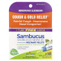 Boiron, Sambucus, средство от кашля и простуды, гранулы Meltaway, 6C, 3 тюбика, прибл. 80 гранул каждая