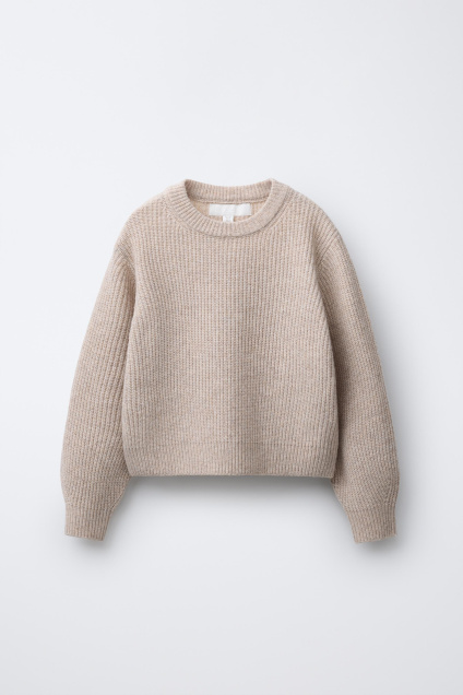 Zara СВИТЕР ЛЕВОЙ ВЯЗКИ 495698285-707-7