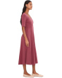 Fit & Flare Scoop Midi Dress