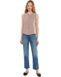Ava Gauze Button Tank